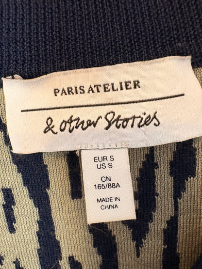 &OTHER STORIES. Jersey lana estampdao
