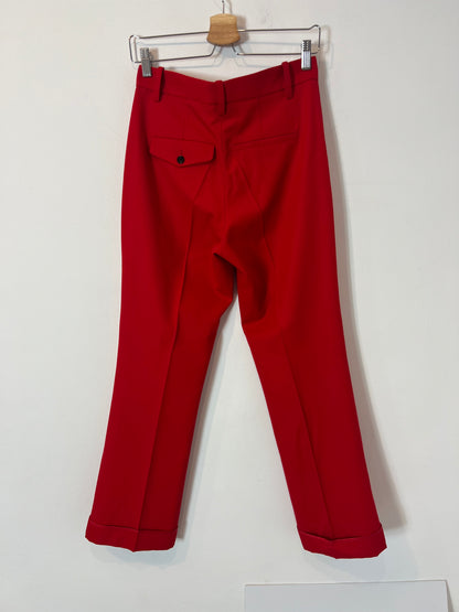 ZADIG&VOLTAIRE. Pantalón fluido rojo  T.36