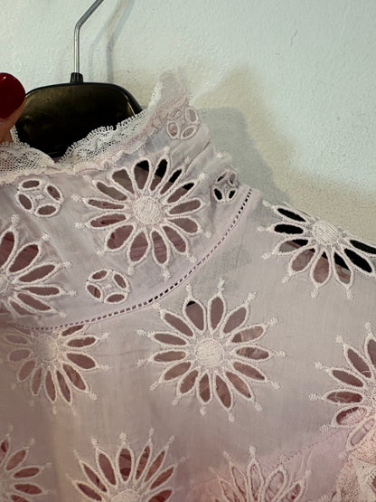 ISABEL MARANT. Blusa rosa volante