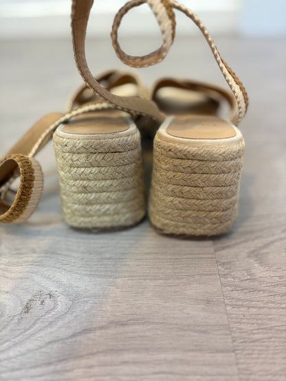 SÉZANE. Multicolored raffia bag