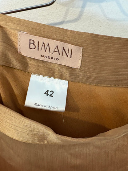 BIMANI. Falda midi vuelo