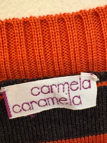 CARMELA CARAMELA. Jersey rayas colores merino