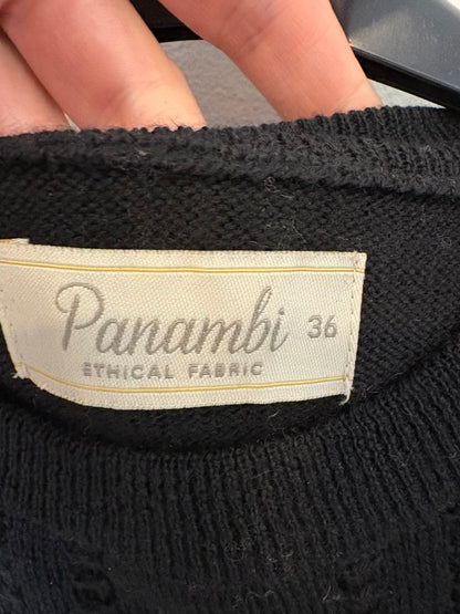 PANAMBI. Conjunto falda y jersey bicolor