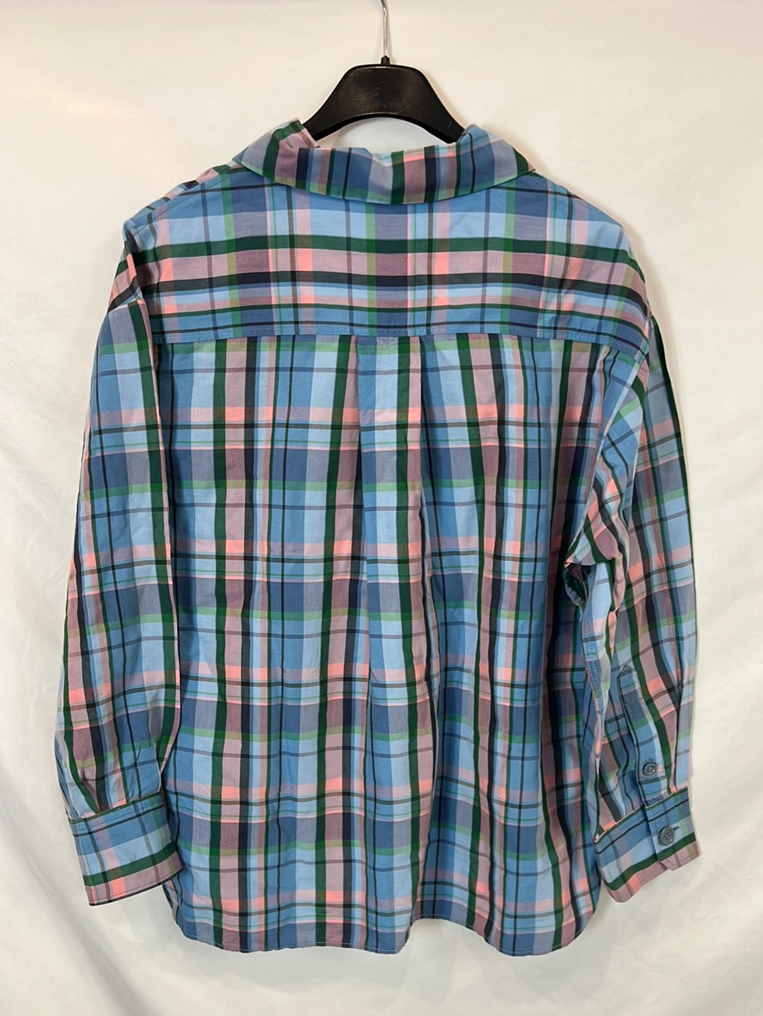 ISABEL MARANT. Blue checked shirt. Size 34