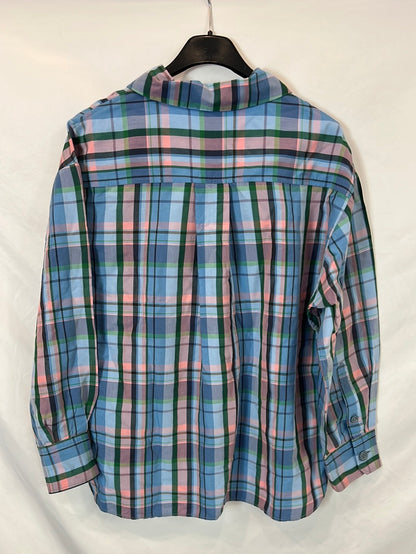 ISABEL MARANT. Blue checked shirt. Size 34