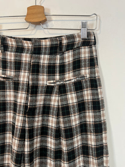 OTRAS. Pantalón cuadros pinzas