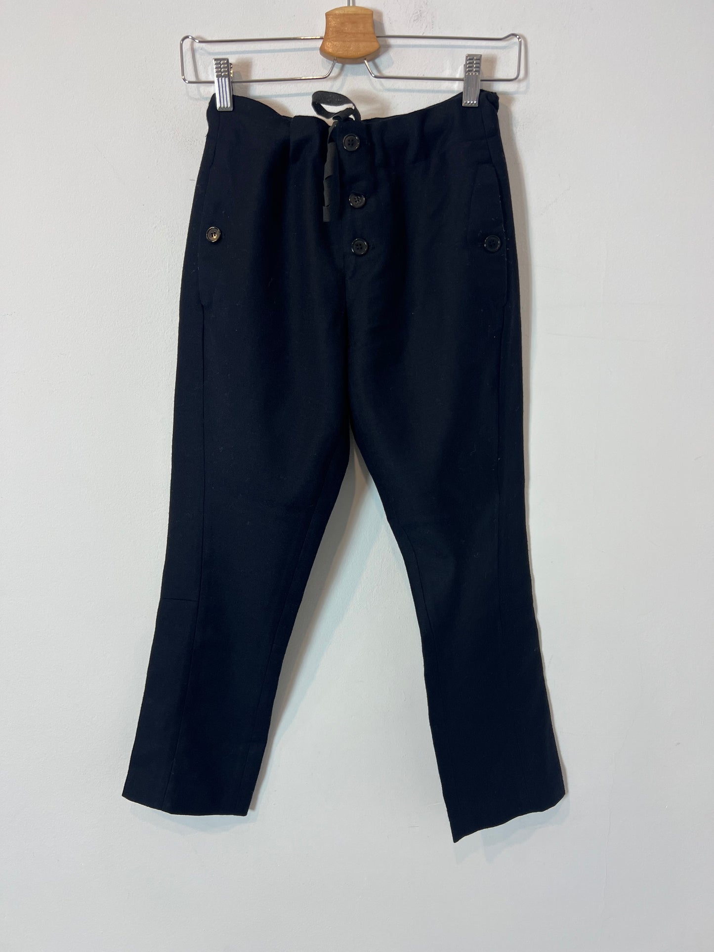 MARNI. Pantalón azul lana T.36