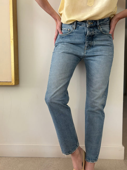 GOLDEN GOOSE. Denim recto estilo momfit. T 30 (38)