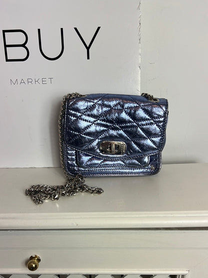 ZADIG&amp;VOLTAIRE. Metallic blue mini bowling pins (Tara)