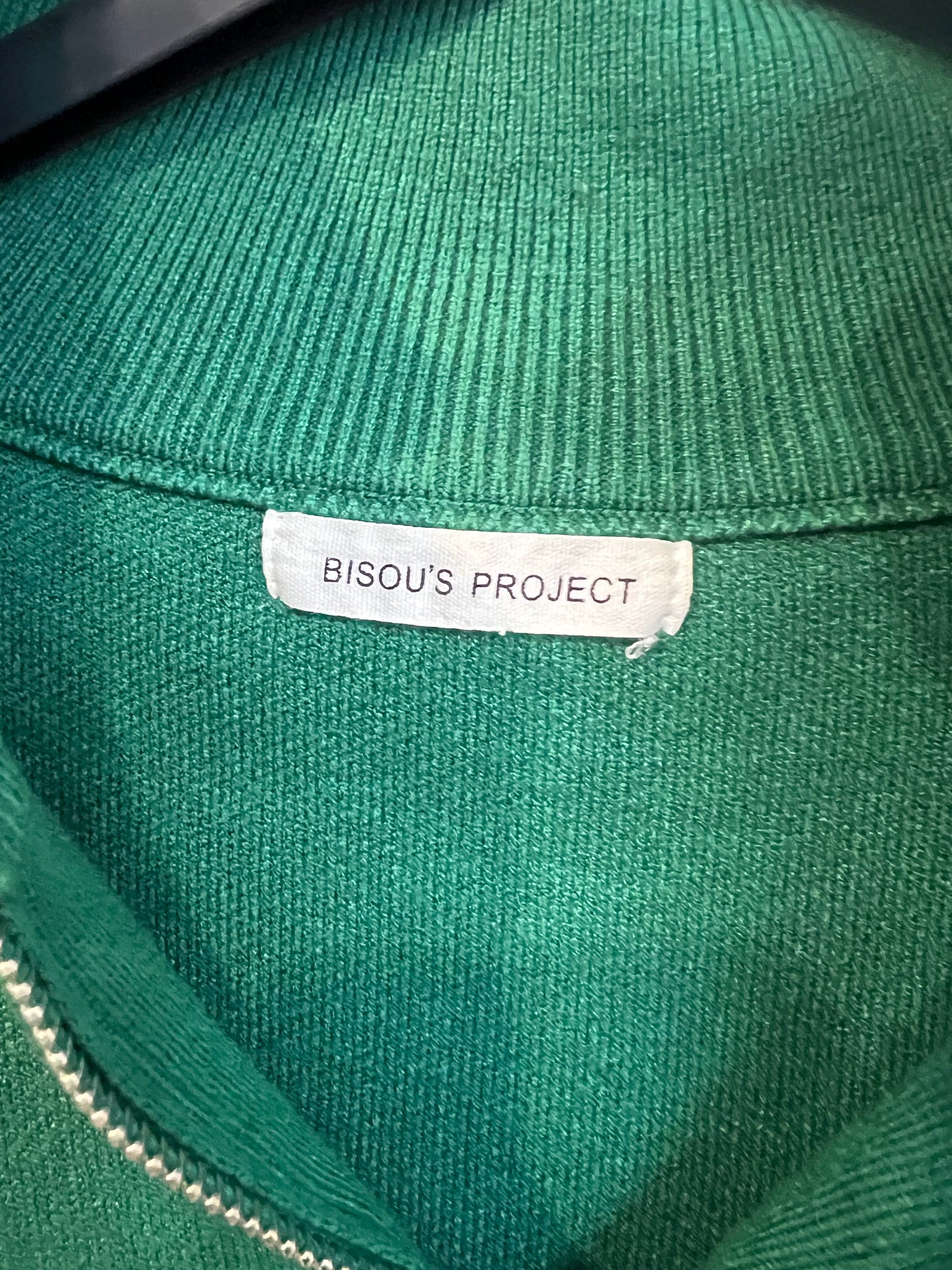 BISOU´S PROJECT. Jersey tricolor cremallera. T S