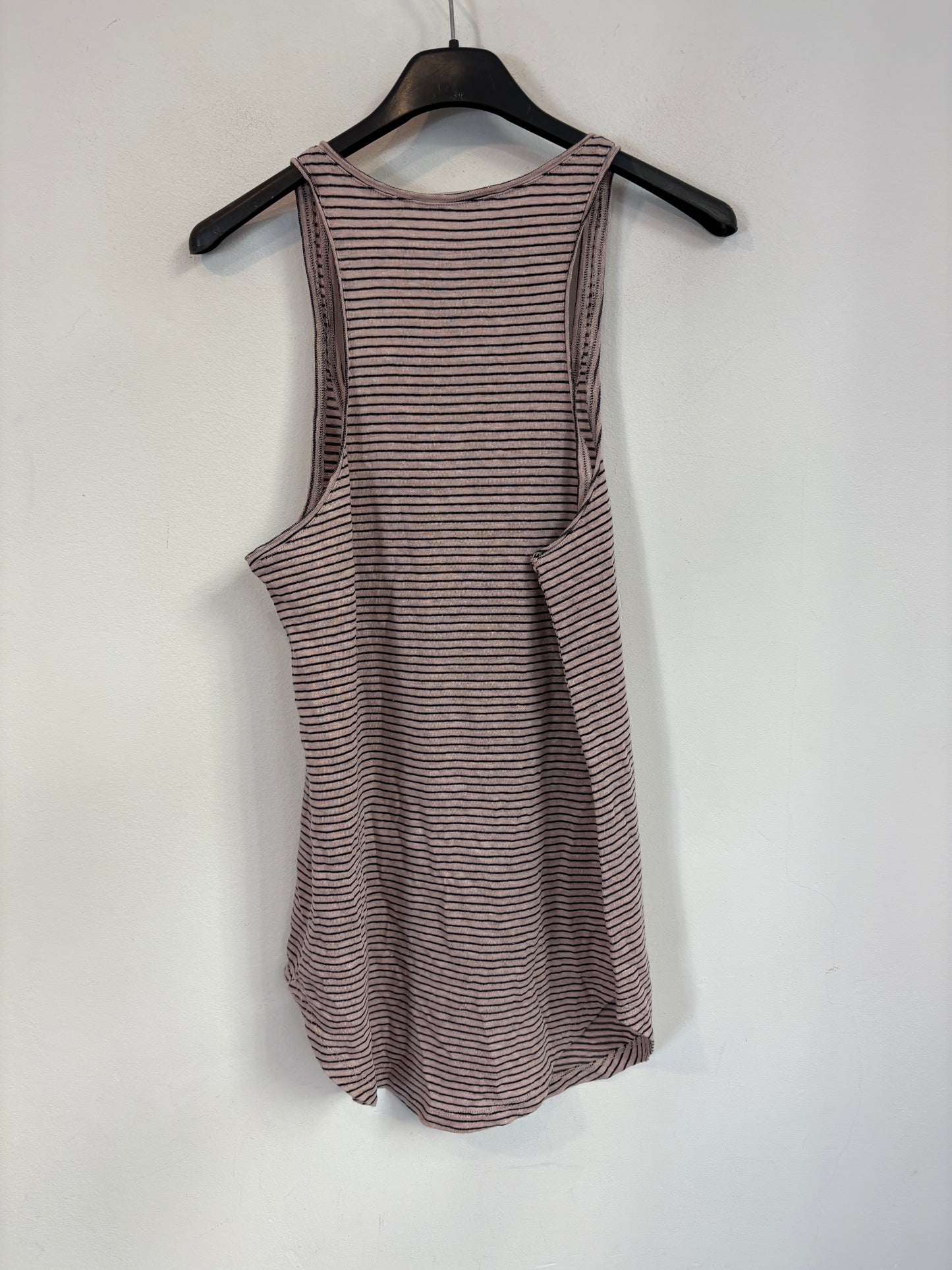 ISABEL MARANT. Camiseta lino rayas