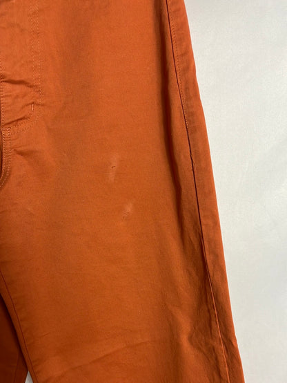 NICOLI. Pantalón culotte naranja.T 34