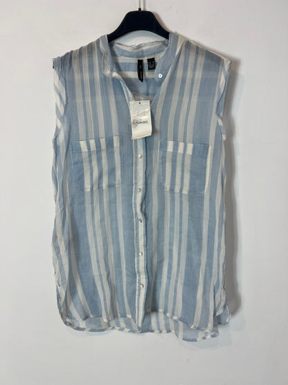 MANGO. Top algodón rayas. T XS