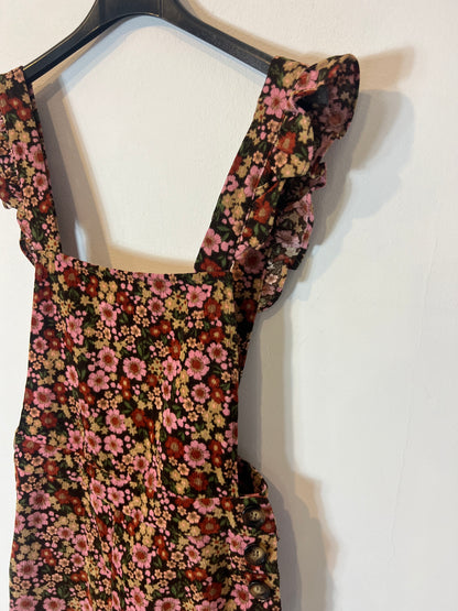 CERISE BLUE. Mono largo flores textura. T S