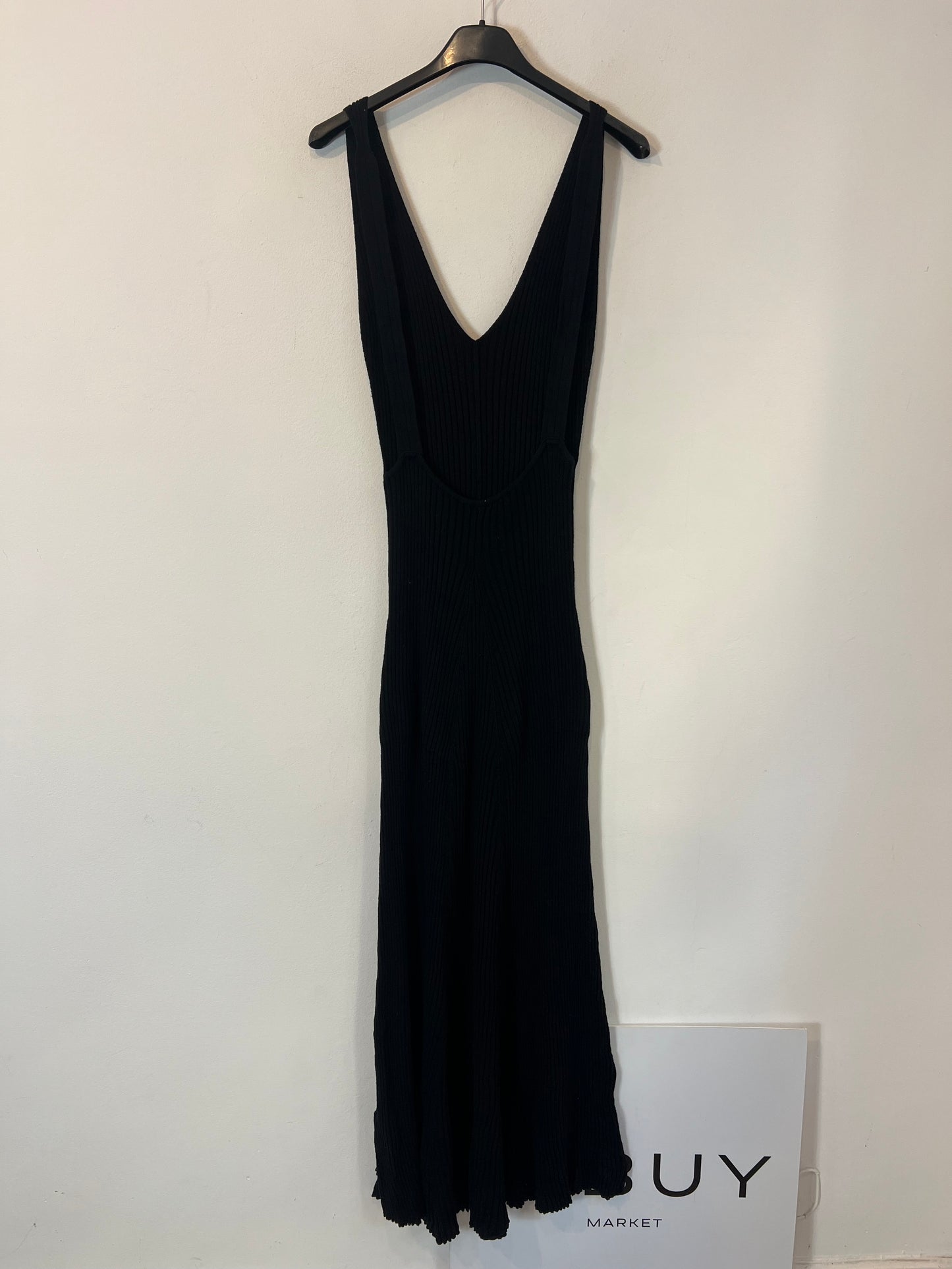 FREE PEOPLE. Vestido largo canalé