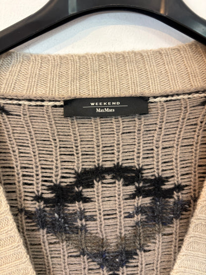 WEEKEND MaxMara. Fringed knit jacket. TM