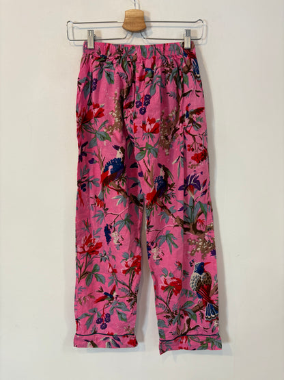 Conjunto algodón estampado floral