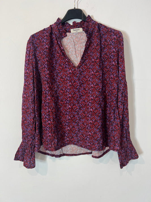 BASYCO JEREZ. Flowy printed blouse TU(S)