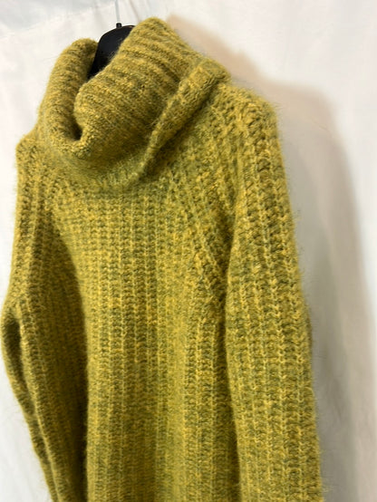 OTRAS. Jersey verde jaspeado TU(m)