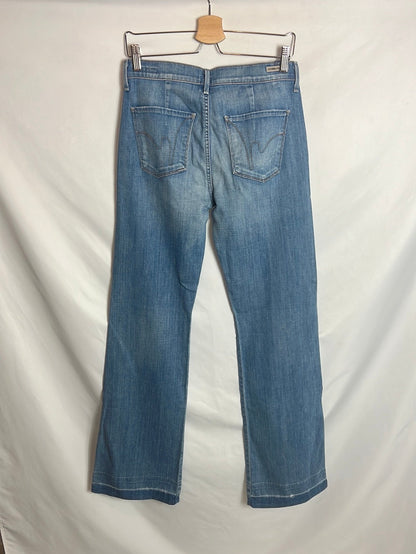 CITIZENS  OF HUMANITY. Denim pata ancha. T 28(38)