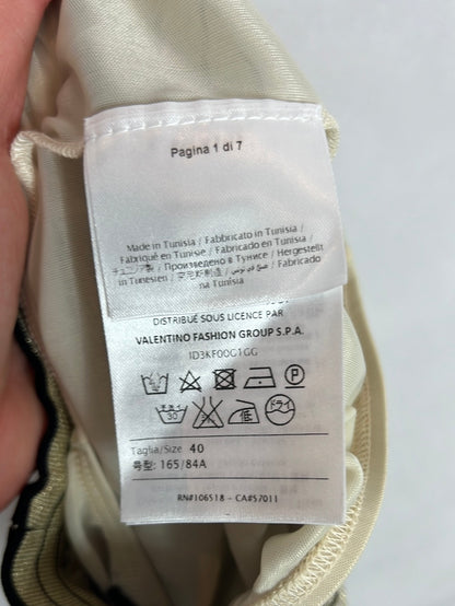 MISSONI. Pantalón hilos dorados zig zag. T 36