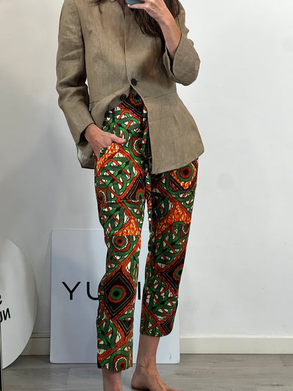 KIMALÉ. Pantalón estampado colores