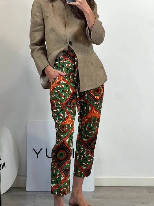 KIMALÉ. Pantalón estampado colores