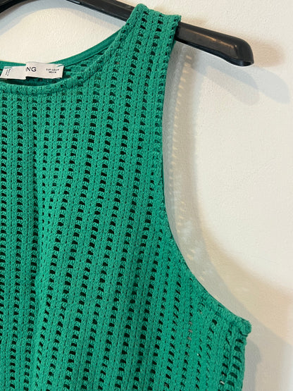 MANGO. Green die-cut set Ts/m