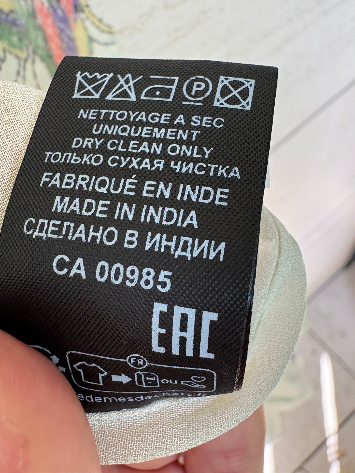 ISABEL MARANT. Vestido corto seda fluido. T S