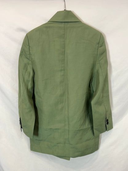 DOROTHEE SCHUMACHER. Flowy green blazer Tu(xs)