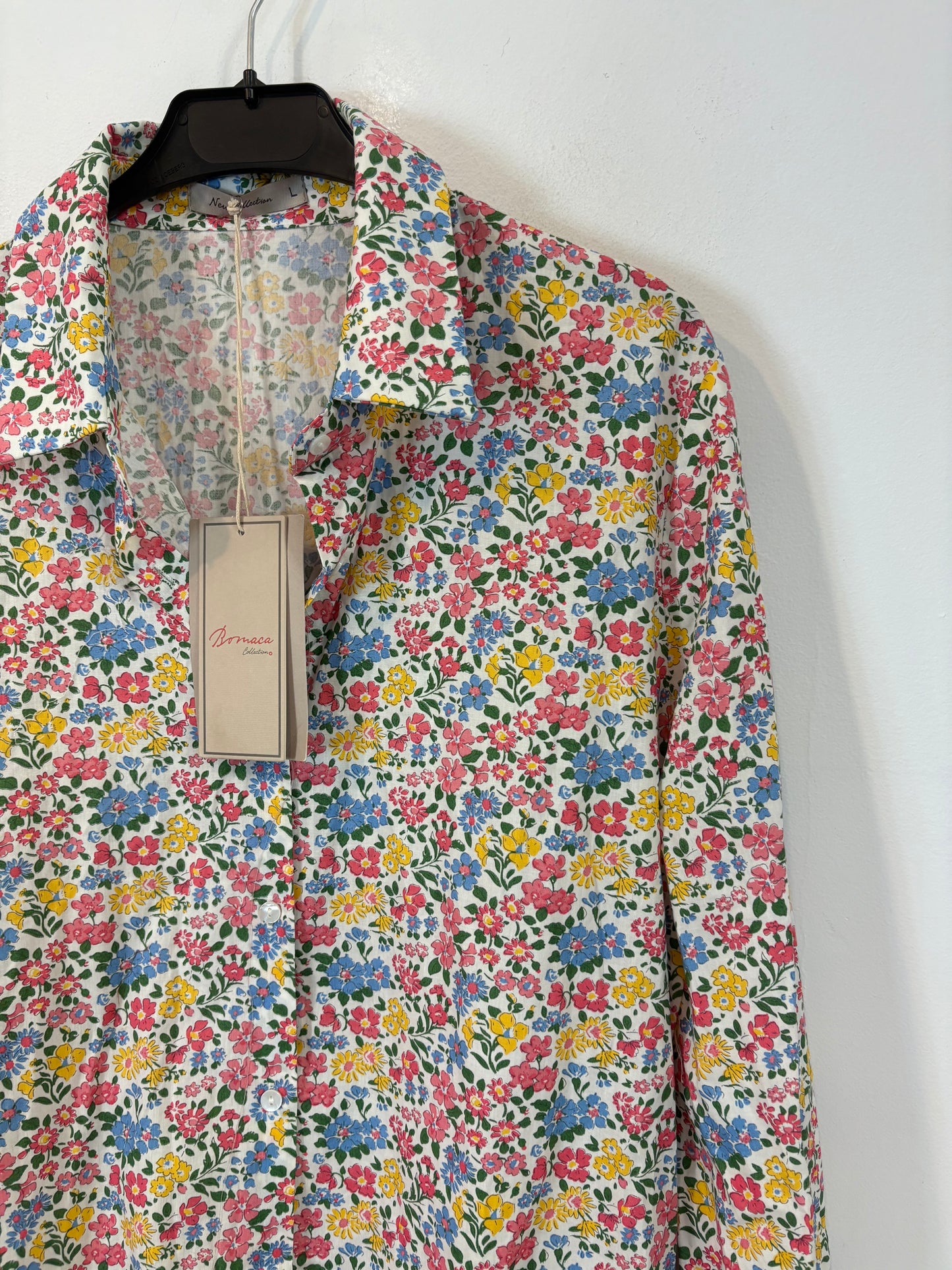 OTHERS. Short floral print dress. Size L