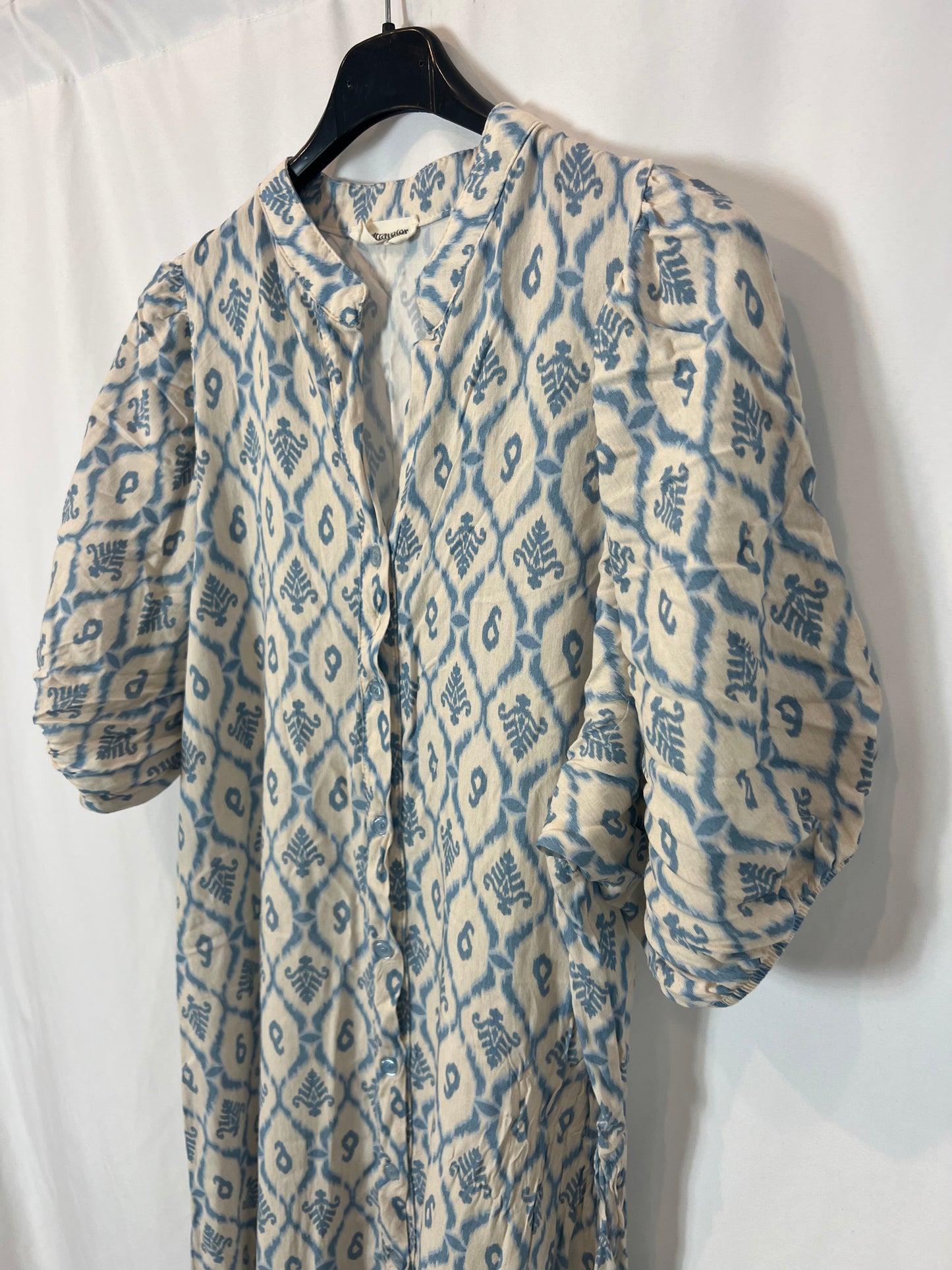 MINDTRAVELER. Blue print midi dress. YOU (M)