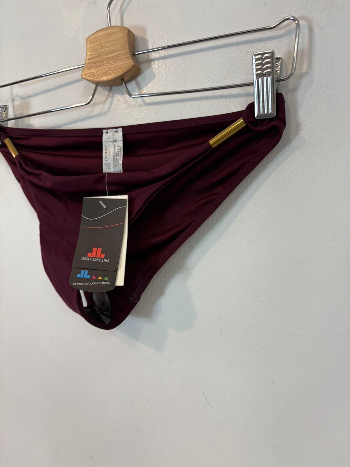 OYSHO. Braguita bikini granate