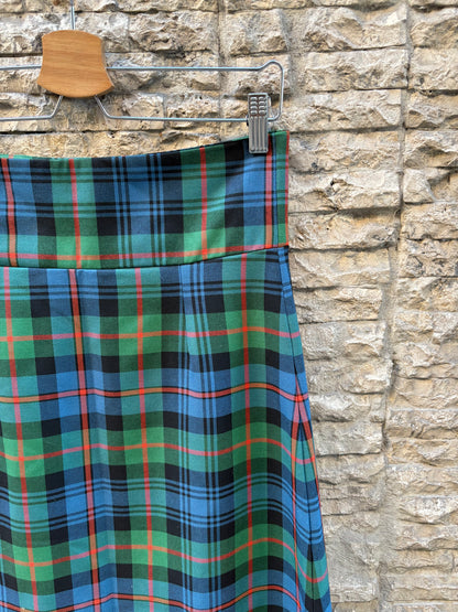 MARIA DE LA ORDEN. Falda midi cuadros. T M