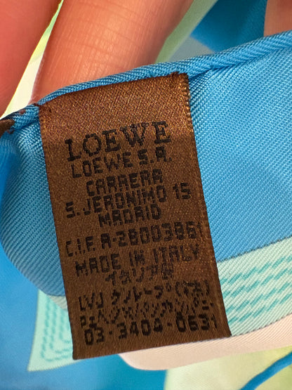 LOEWE. Pañuelo seda estampado
