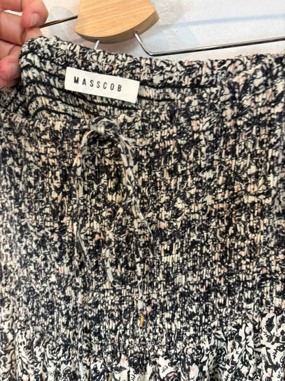 MASSCOB. Falda larga / vestido estampado