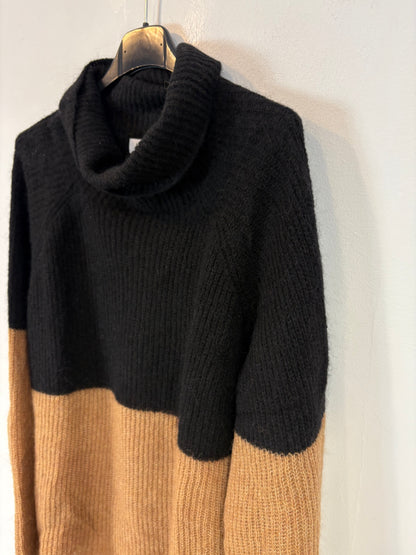 COMMELLE. Jersey bicolor alpaca