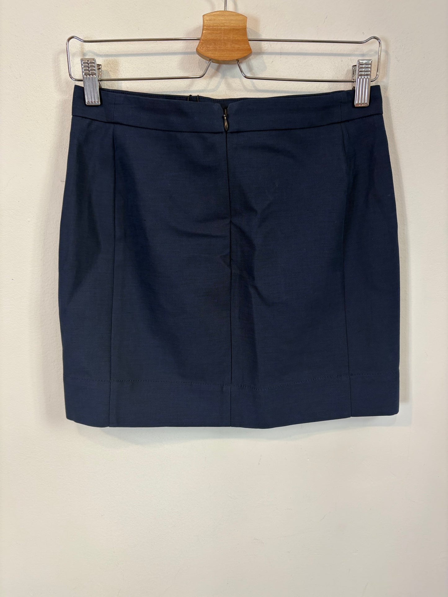 CLAUDIE PIERLOT. Blusa cuadros bolsillos mezcla. T 38