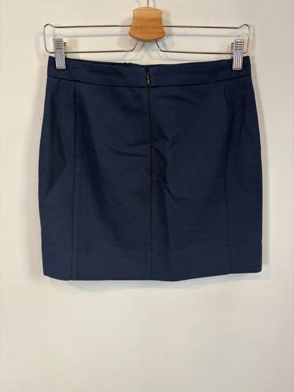 CLAUDIE PIERLOT. Blusa cuadros bolsillos mezcla. T 38