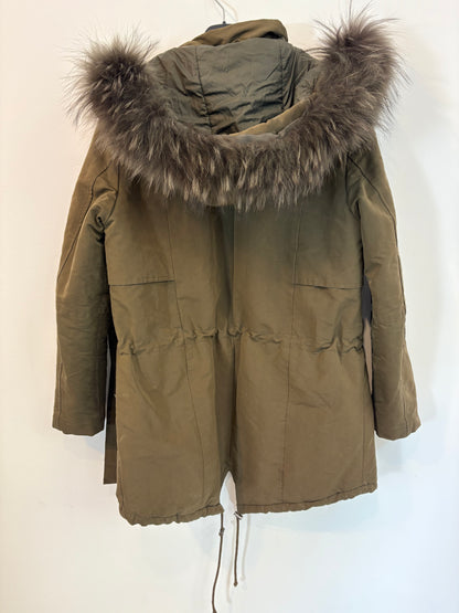 THE KOOPLES. Parka acolchada verde caqui. T L