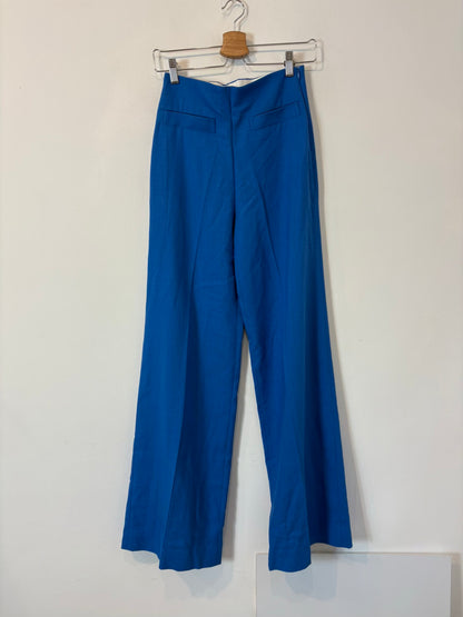 Pantalón azul palazzo