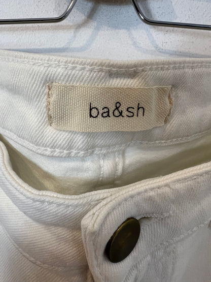 BA&SH. Denim blanco elástico. T 27 (36)