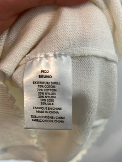 JOLIE JOLIE. Top blanco punto T.s