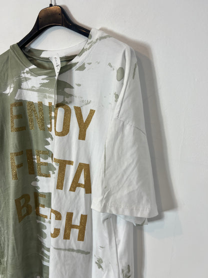 OTRAS. Camiseta estampada letras. T M