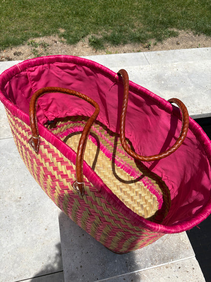 OTRAS. Capazo maxi asas piel