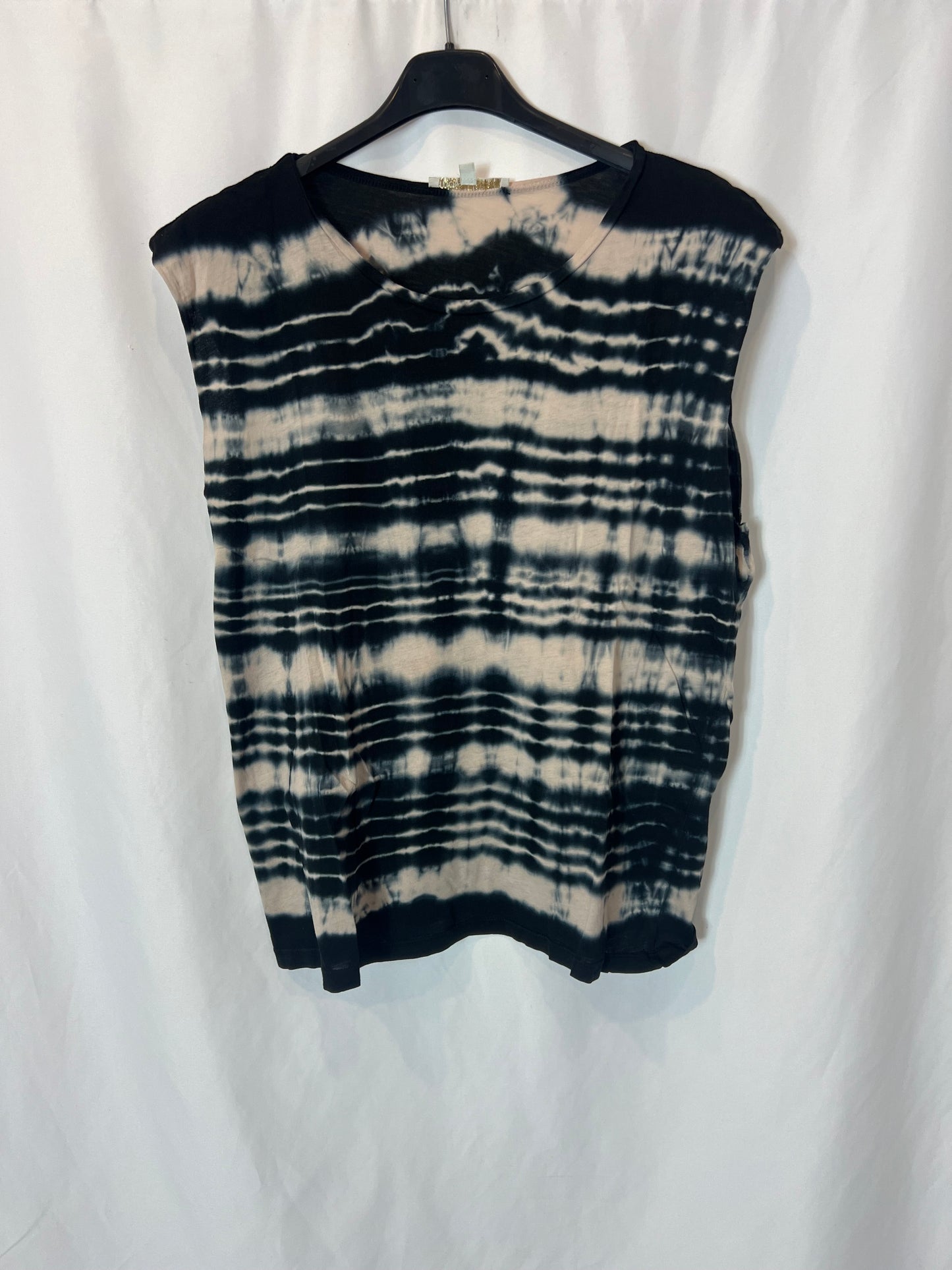 MAJE. Blue tie-dye t-shirt. Size 1 (s)