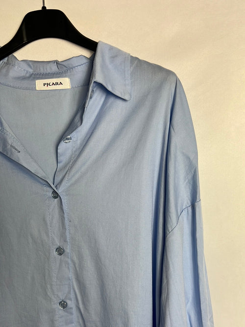 PICARA. Camisa azul oversized TU(s/m)