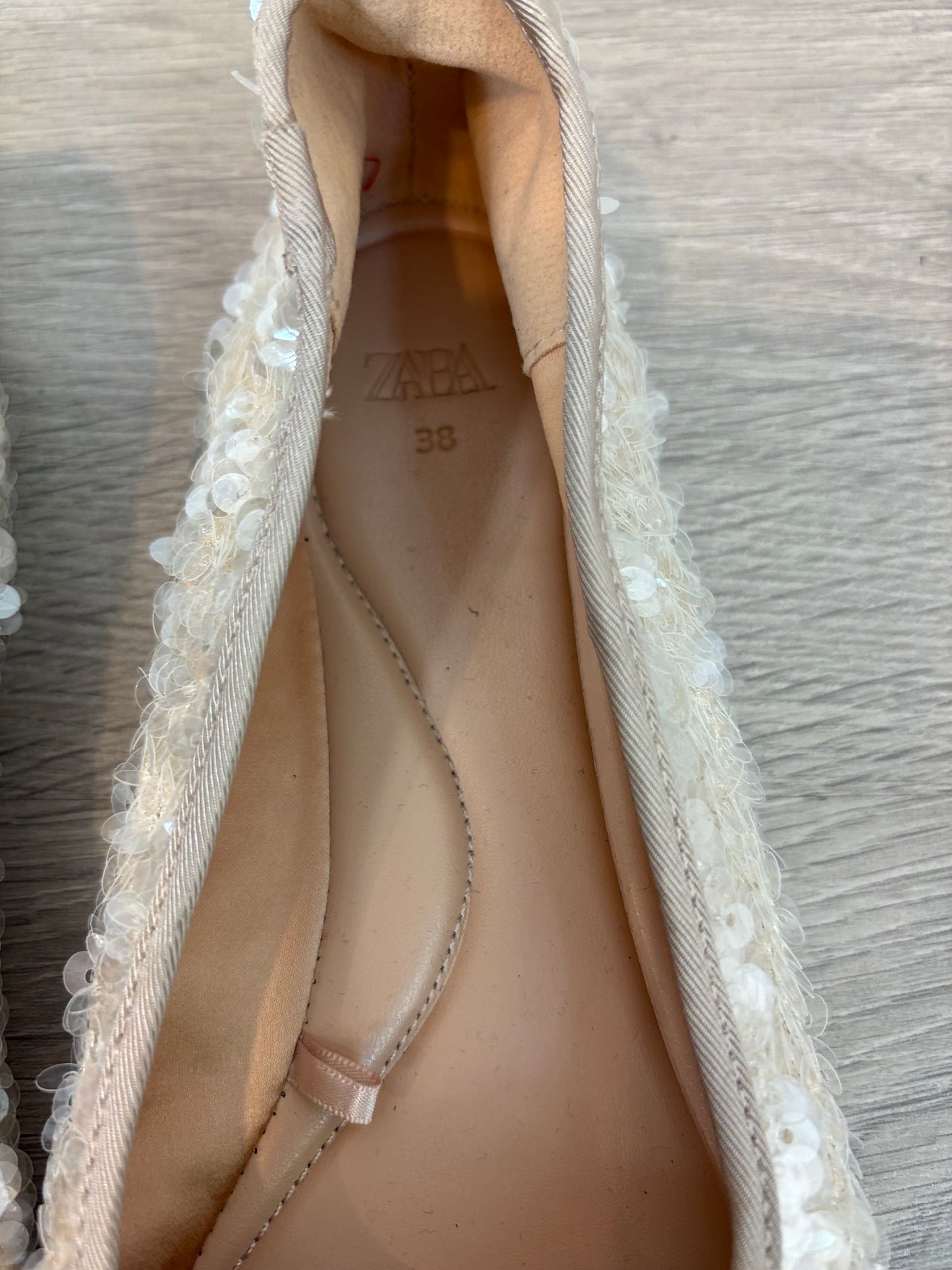 ZARA. Bailarina lentejuelas T.38