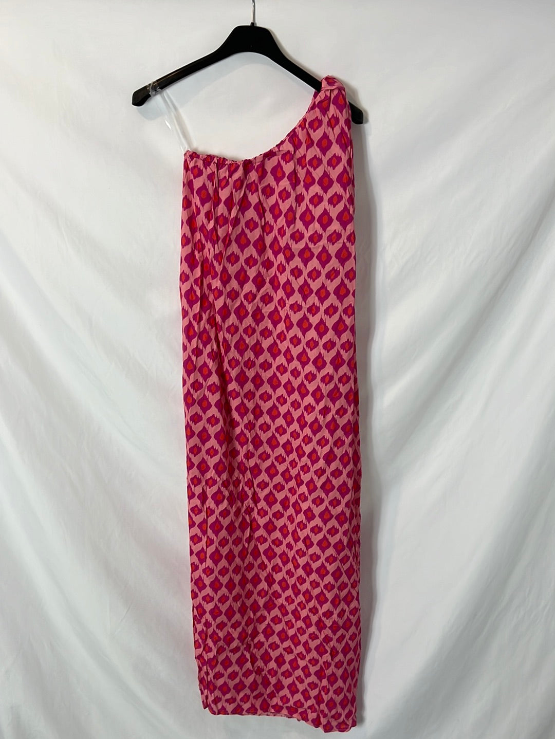 MINDTRAVELER. Long printed dress Tm