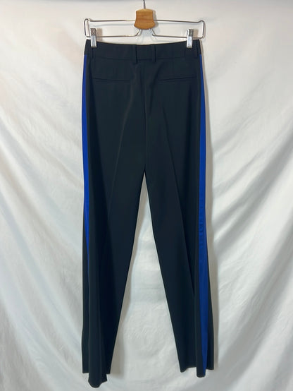 ANTONIO CROCE. Pantalón negros raya lateral T.38